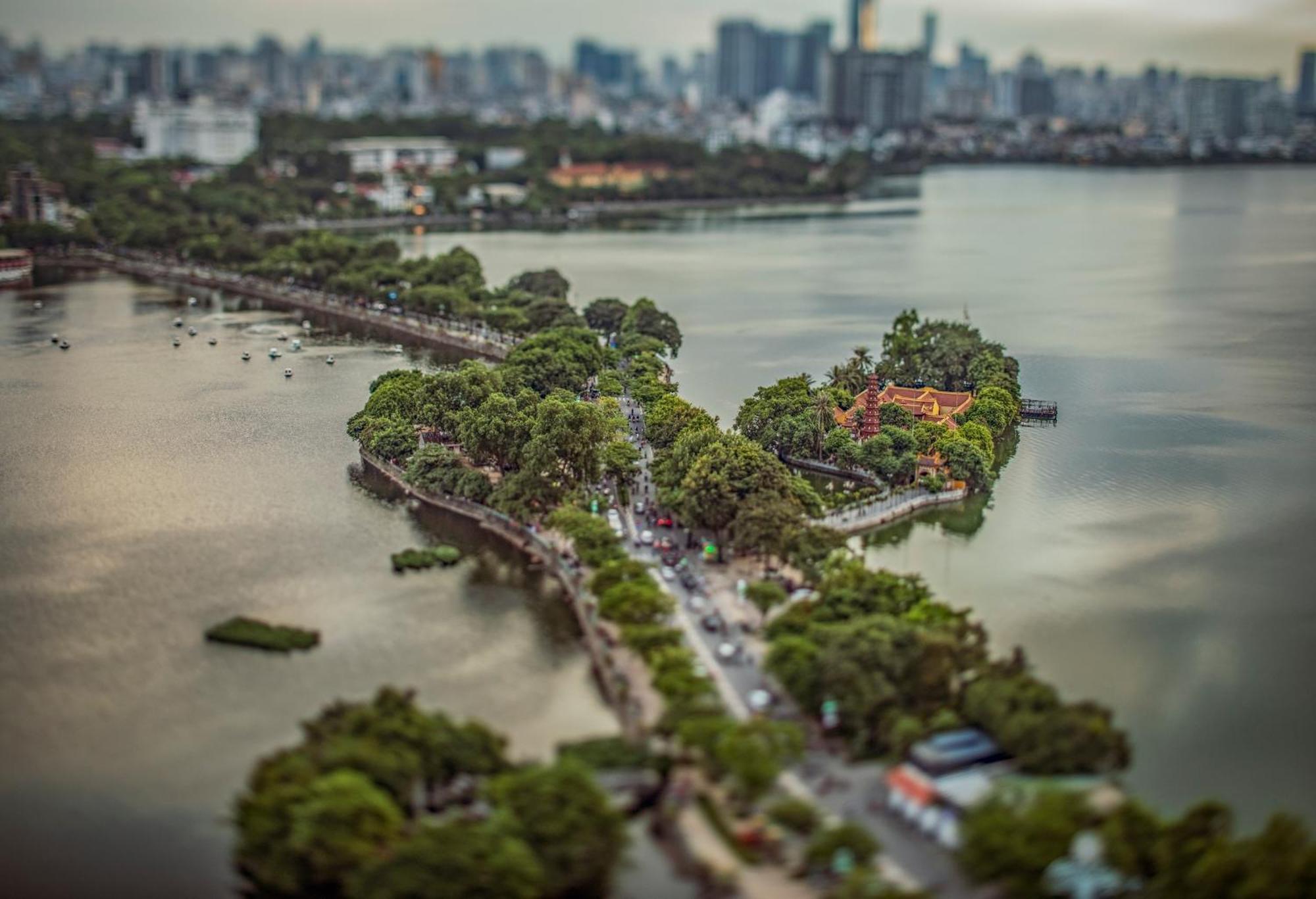M Apartment Lakeside - Cara Rustic Hanoi Exteriör bild