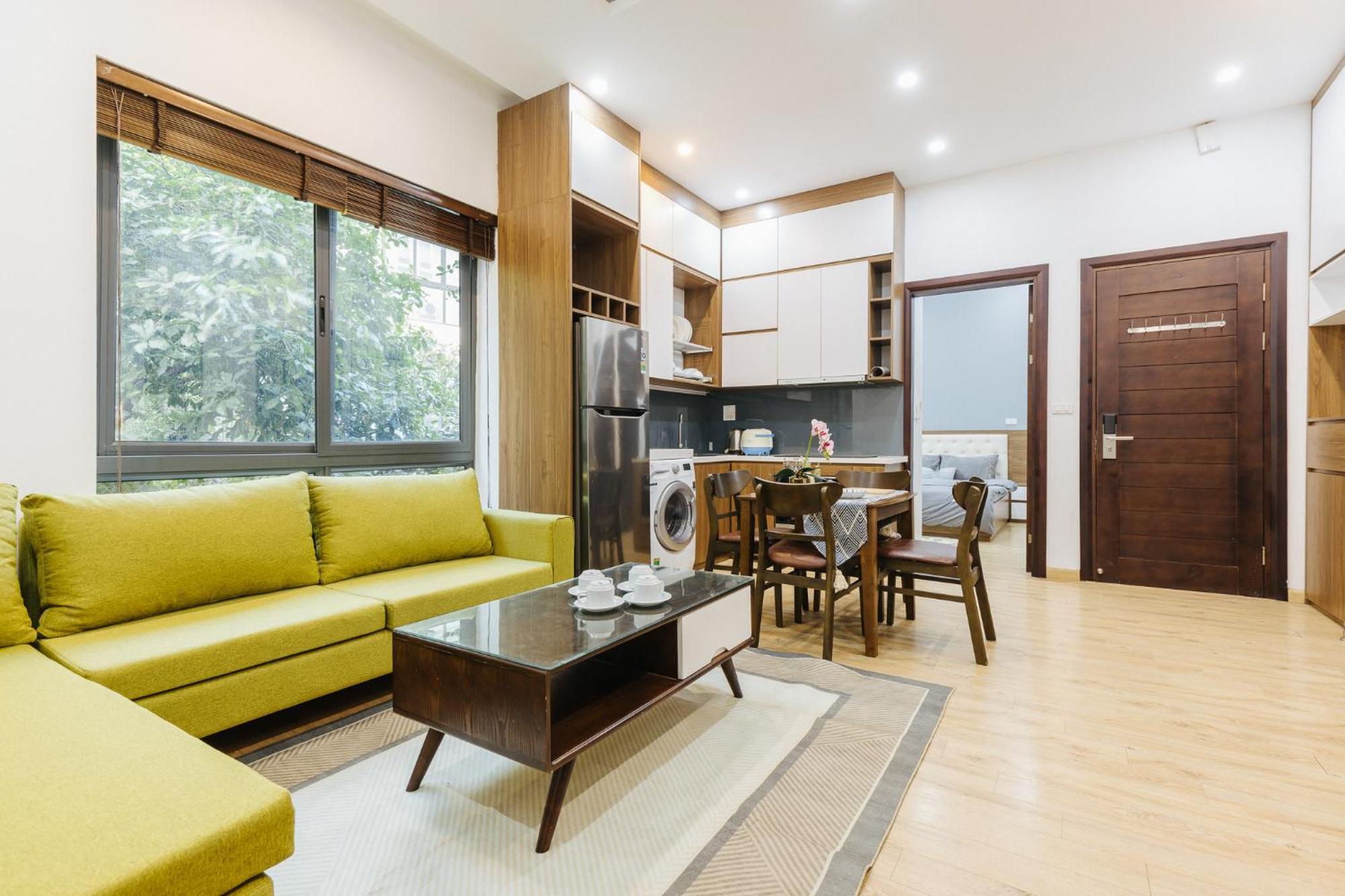 M Apartment Lakeside - Cara Rustic Hanoi Exteriör bild
