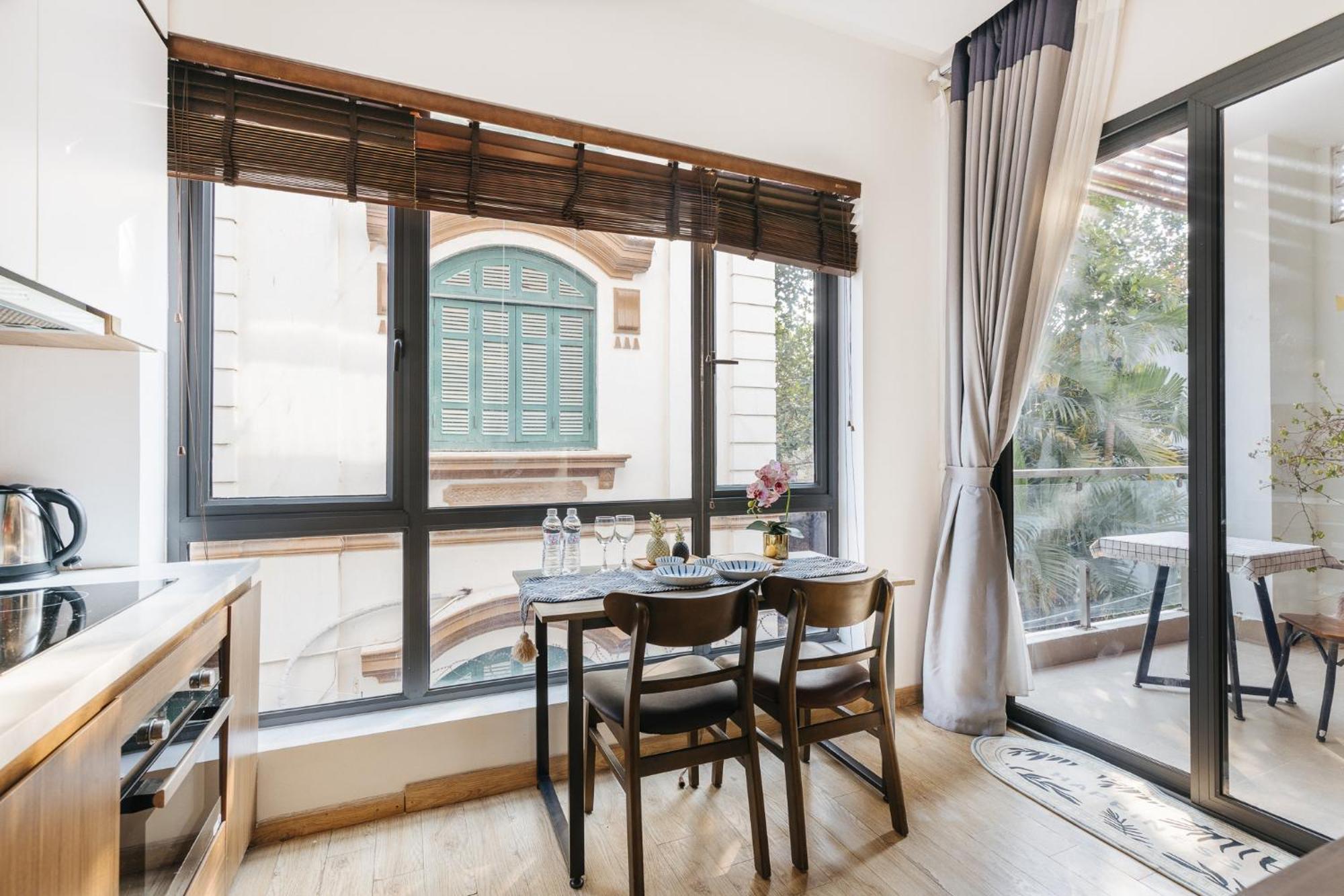 M Apartment Lakeside - Cara Rustic Hanoi Exteriör bild
