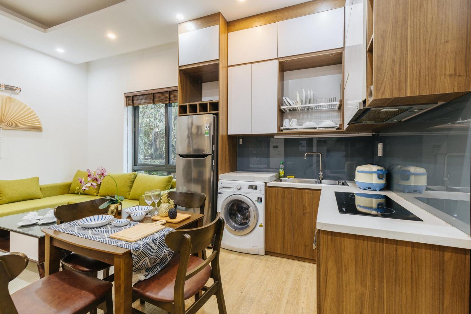 M Apartment Lakeside - Cara Rustic Hanoi Exteriör bild