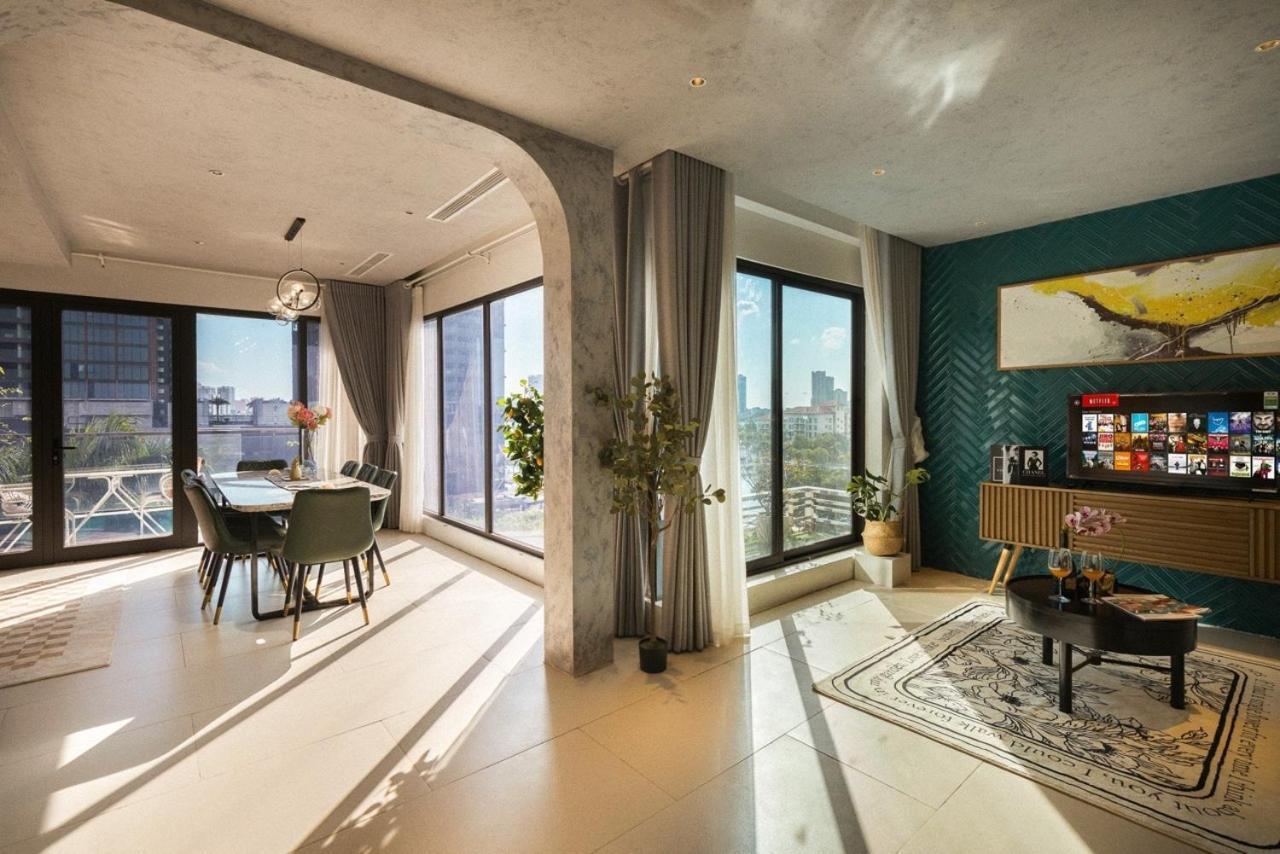 M Apartment Lakeside - Cara Rustic Hanoi Exteriör bild