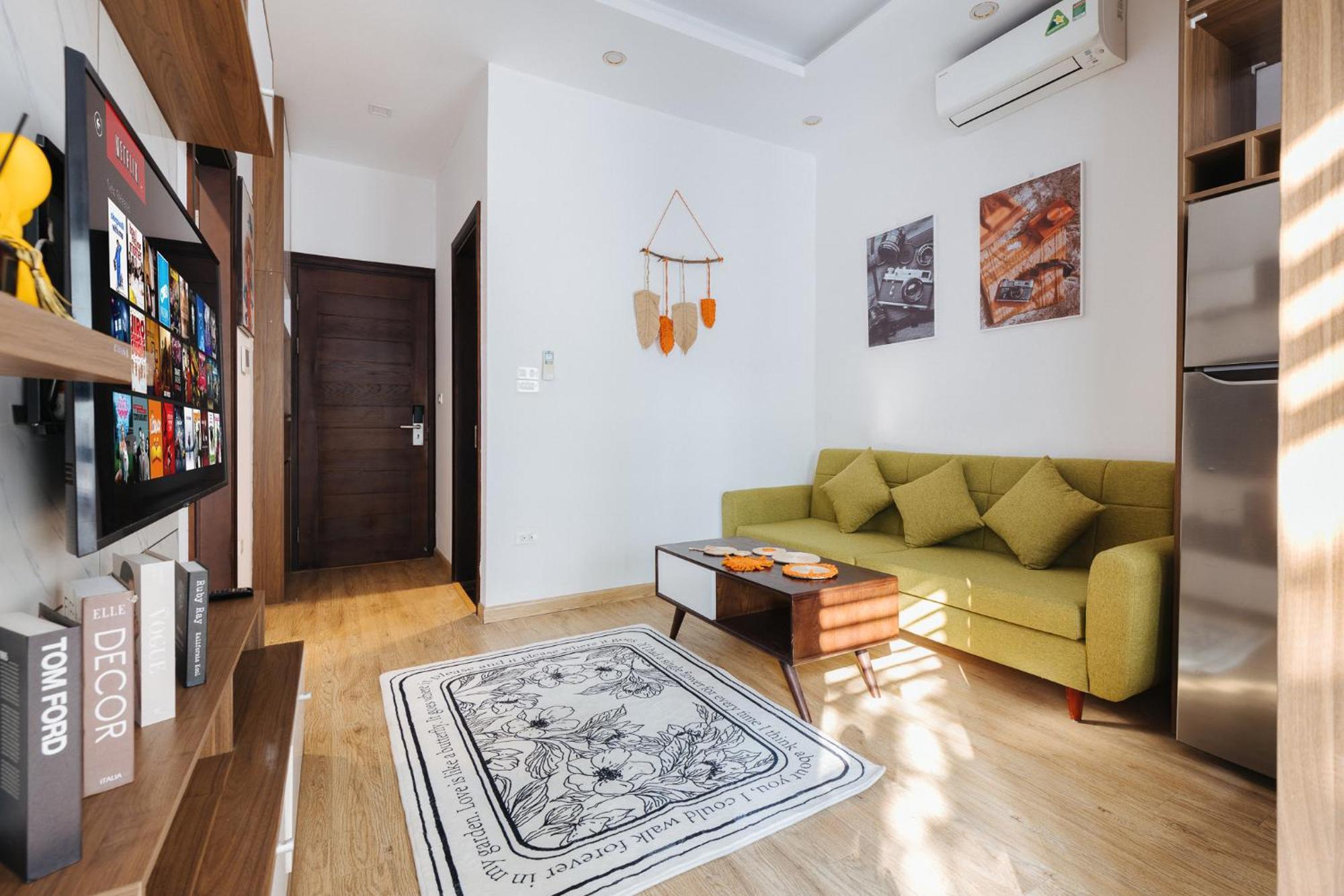M Apartment Lakeside - Cara Rustic Hanoi Exteriör bild