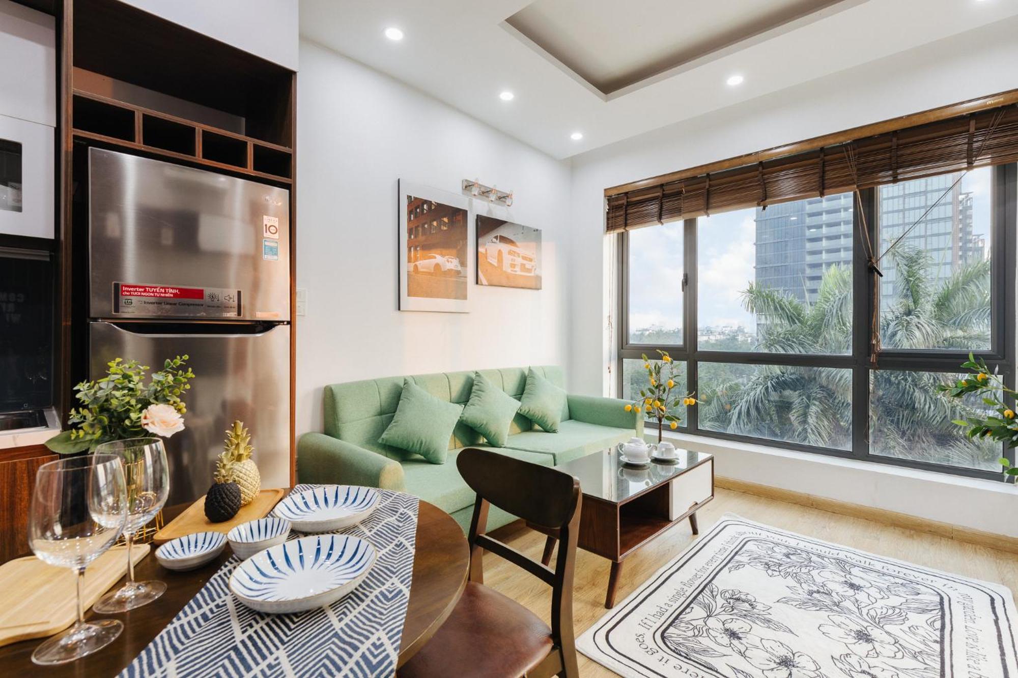 M Apartment Lakeside - Cara Rustic Hanoi Exteriör bild
