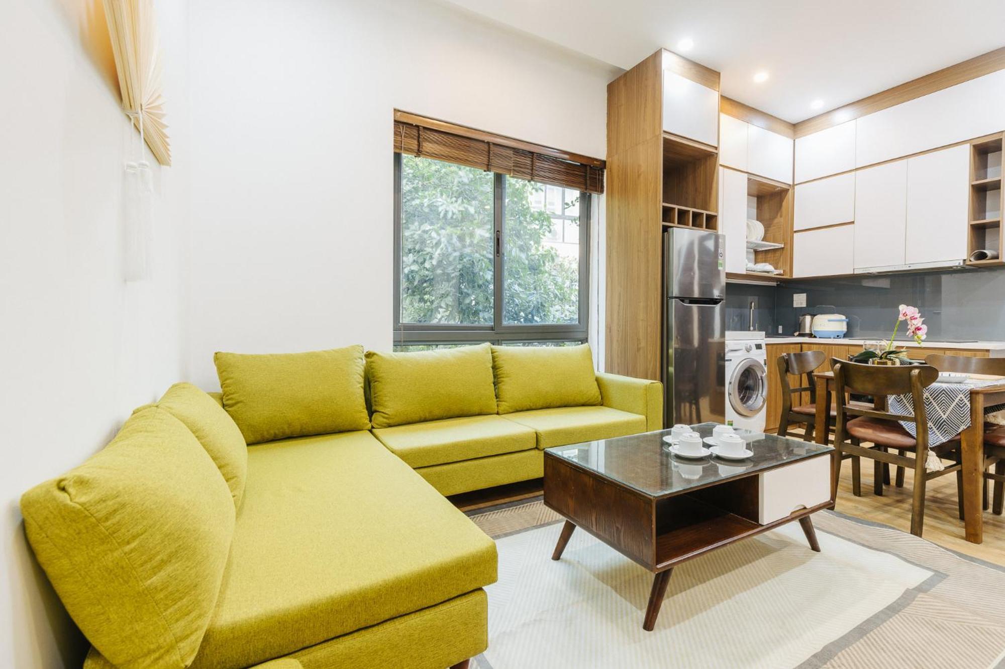 M Apartment Lakeside - Cara Rustic Hanoi Exteriör bild